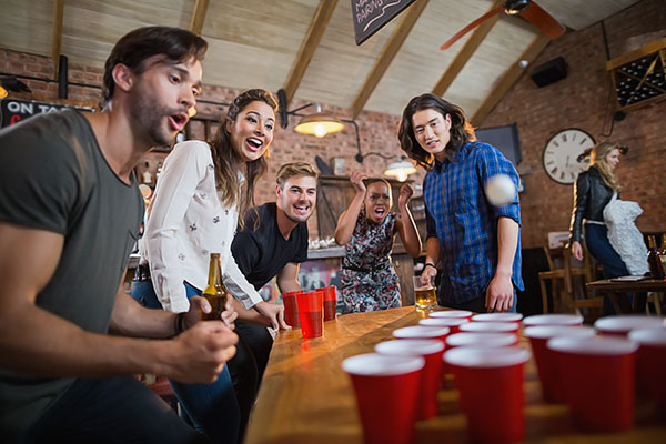 Beer pong