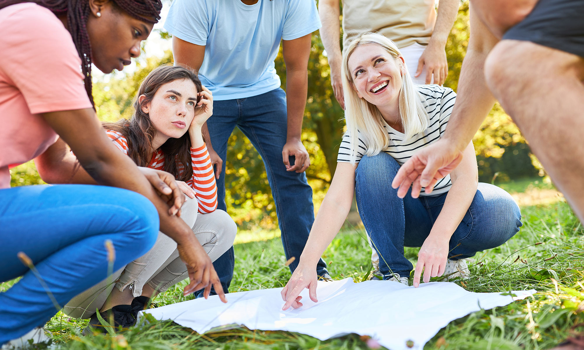 Schnitzeljagd in Hamburg / Scavenger hunt in Hamburg