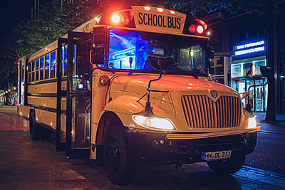 Party bus in Hamburg